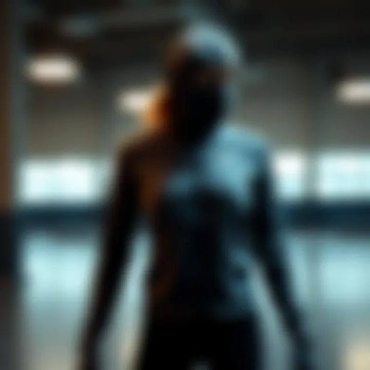 Collection of high-performance athletic clothing.