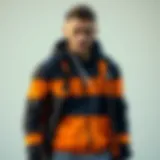 A stylish athlete showcasing modern sportswear.