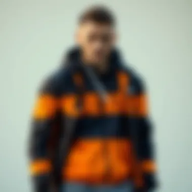 A stylish athlete showcasing modern sportswear.