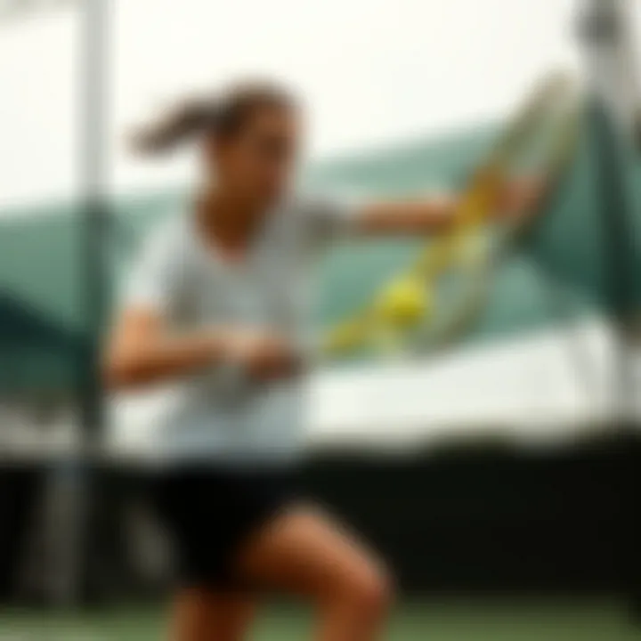 The Art of the Serve Dynamic action of a tennis player serving