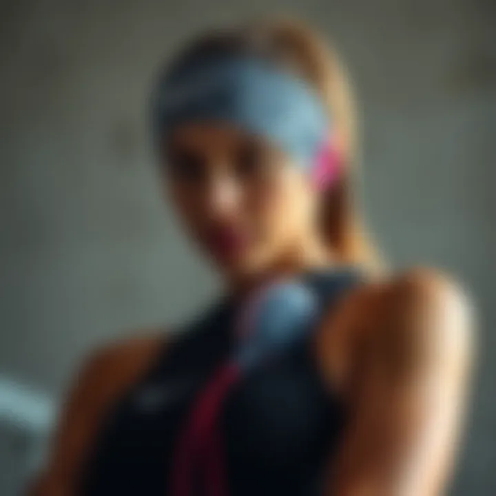 Trendy workout accessories for a complete look