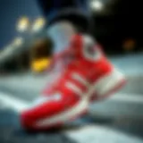 Stylish winter sports footwear