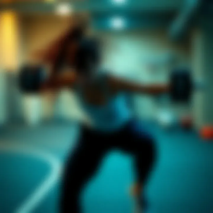 Visual representation of fitness and physical activity challenges